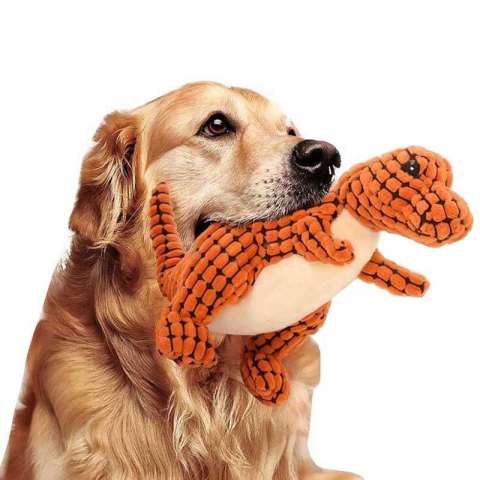 Dinosaur Pet dogs toy Pet Puppy Chew Squeaky Plush Velvet Sound Toys For Dog Puppy